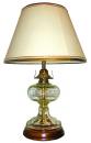 A 19th Century Glass Oil Lamp