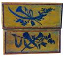 A Pair of 18th Century Polychrome Sopraporta