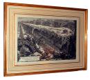 A 19th Century Italian Etching of Aqueduct