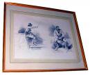 An English Lead Pencil Sketch of Figure Study
