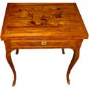 A Splendid 19th Century French Tulipwood and Marquetry Games Table