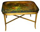 A 19th Century English Polychrome Tray Table