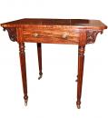 A Fine 19th Century Regency Rosewood Side Table