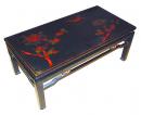 A Fine 19th Century English Black Lacquer Chinoiserie Coffee Table
