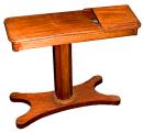 A Late 19th Century Adjustable Mahogany Reading Table