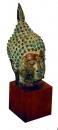 A Bronze Thai Buddha Head