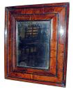 A Rare 18th Century English Queen Anne Walnut Pillow Mirror