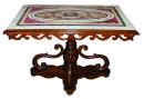 A Very Rare 18th Century Table With Pietra Dura Top