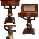 A Rare Early 19th Century Walnut Venetian Blackamoor Dressing Table