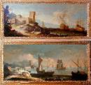 A Pair of 18th Century Italian Oil on Canvas Paintings