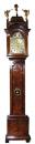 An 18th Century Dutch Mahogany Long Case Clock