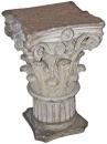 An Impressive 18th Century Roman Corinthian Marble Capital