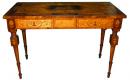 A Splendid 18th Century  Italian Walnut Marquetry Table