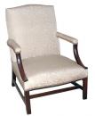 An 18th Century English Mahogany Gainsborough Chair