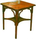 A 19th Century Georgian Revival Mahogany Side Table