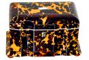 A Fine 19th Century English Regency Tortoiseshell Tea Caddy