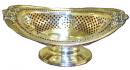 A Fine 19th Century American Sterling Footed Dish