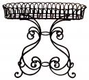 A Garden Hand-Forged Wrought-Iron Jardiniere