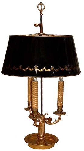 A 19th Century French Bouillotte Lamp