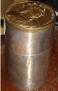 An Unusual 19th Century English Cylindrical Silver Cigarette Case