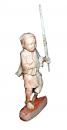 A 19th Century Miniature Oriental Carved Bone Figurine