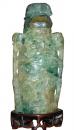 A 19th Century Chinese Jade Altar Urn with Lid