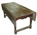 A Fine 17th century  Italian Ash Wood Drop Leaf Table