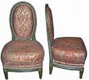 A Fine Pair 19th Century Chauffuese