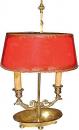 A Diminutive 19th Century French Bouillotte Lamp