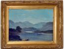 A 19th Century American Lake Landscape in Oil