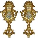  A Pair of Unusual 19th Century Italian Ecclesiastical Reliquaries