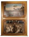  An 18th Century French Louis XV Mustard Polychrome Trumeau 