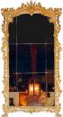  A Monumental Italian 18th Century Giltwood Mirror 