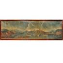  A Monumental 19th Century Italian Oil on Canvas Landscape 