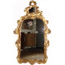  An 18th Century High Rococo Italian Giltwood Mirror