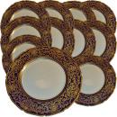  A Set of Eleven Royal Doulton Dinner Plates 