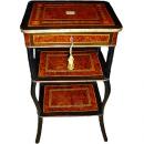  A Late 19th Century Birds Eye Maple Parquetry Chiffonier