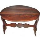  A 17th Century Florentine Walnut Drop Leaf Table