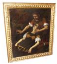 A Magnificent Italian Oil on Canvas from the Circle of Artemisia Gentileschi 