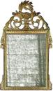 A French Giltwood Transitional Louis XV to Louis XVI Mirror 