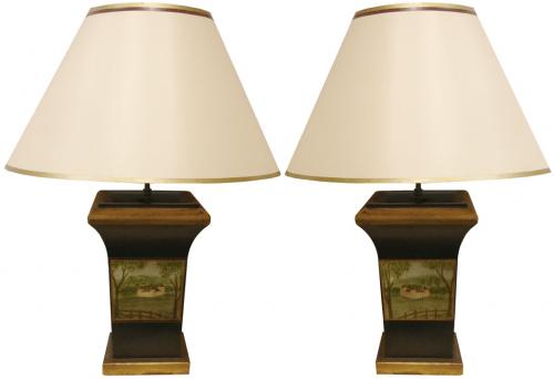 A Pair of Sarzana Ceramic Vase 