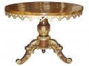 An 18th Century Marquetry and Parcel Gilt Venetian Center Table