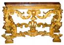 A Rare 18th Century Venetian Giltwood Console Table