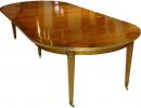 A 19th Century Walnut Directoire Dining Table