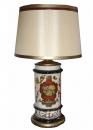 An 18th Century Arte Contrafatta (Decalcomania) Vase Lamp