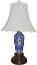 A 19th Century English Wedgwood Vase Lamp