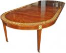 A 19th Century Neoclassical Mahogany Parquetry Dining Table
