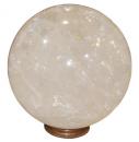 A Rare and Monumental Rock Crystal Globe
