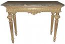 A Late 18th Century Giltwood Florentine Console Table