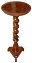 A Walnut Candle Stand
